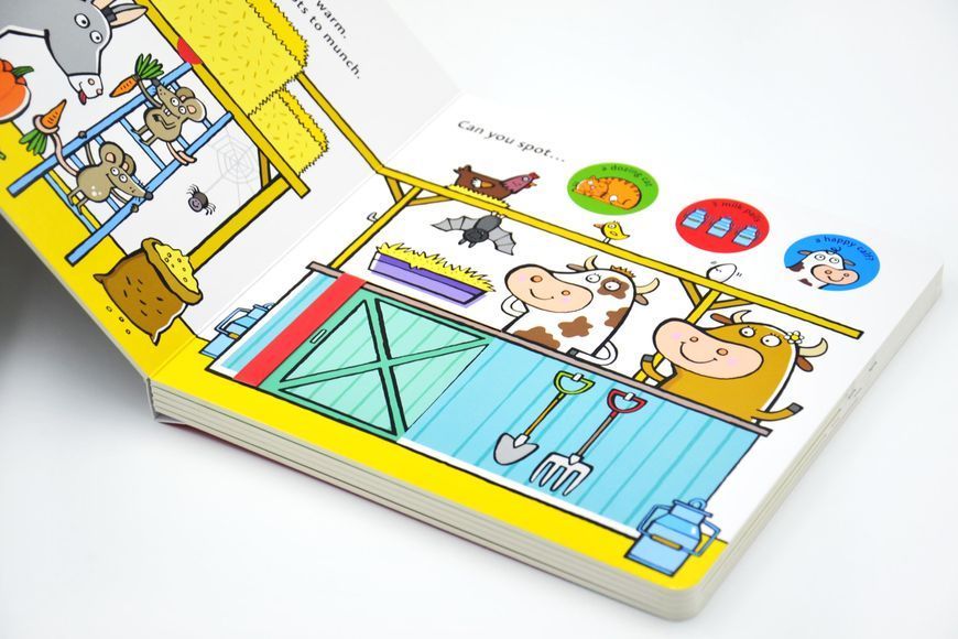 What's on My Farm? (A slide-and-find book with flaps) 1029159 фото