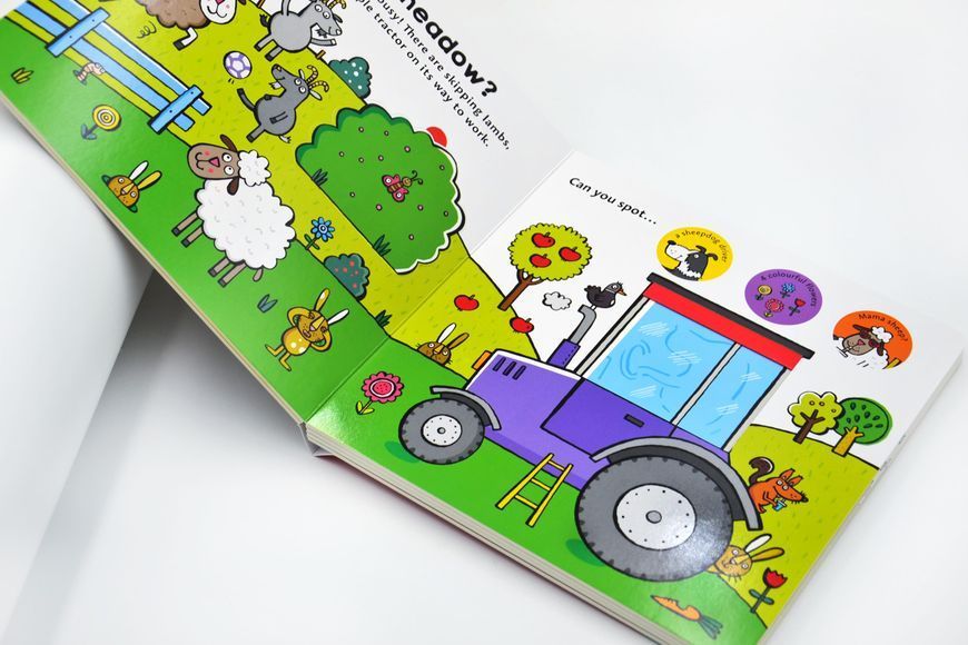 What's on My Farm? (A slide-and-find book with flaps) 1029159 фото