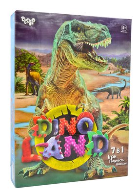 Креативна творчість Dino Land 7 в 1 (українською) 1005096 фото