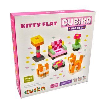 Дерев'яний конструктор Cubika World Будинок кішки 15313 173945 фото