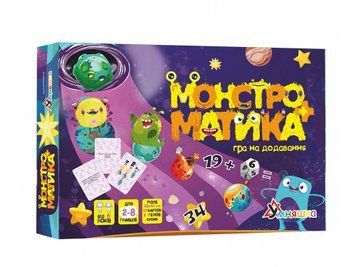 Настільна навчальна гра на додавання Монстроматика 1014659 фото