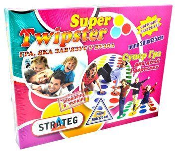 Гра Super Twipster 11386 Strateg (українською мовою) 1003269 фото