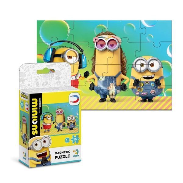 Магнітний пазл Dodo Toys Minions Вечірка (200352) 1018723 фото