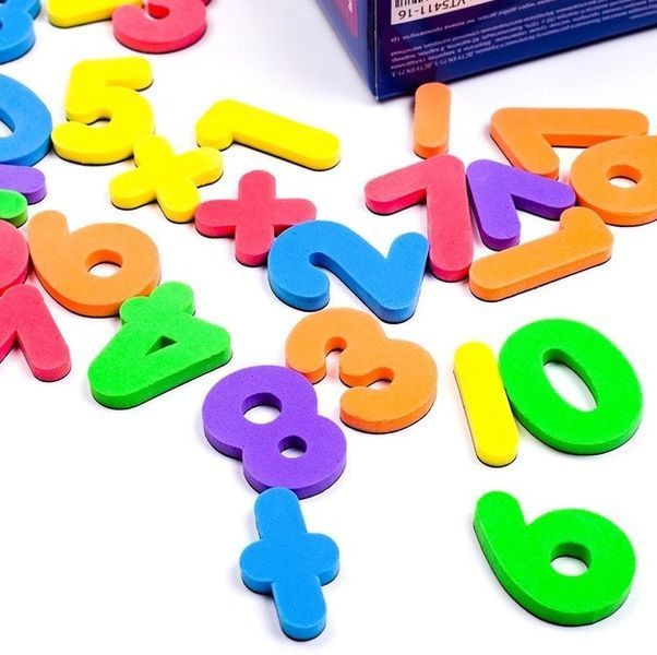 Магнітний набір Математика з маркером Vladi Toys (VT5411-16) 1021716 фото