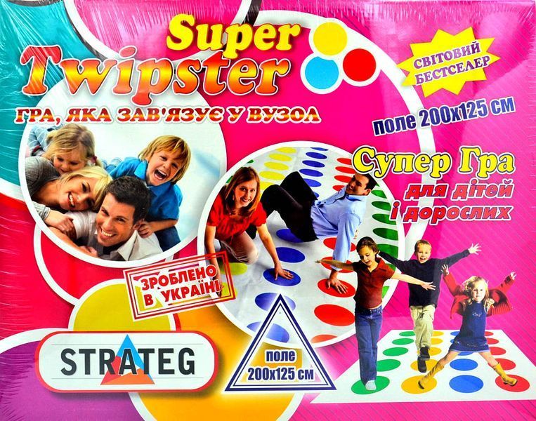 Гра Super Twipster 11386 Strateg (українською мовою) 1003269 фото