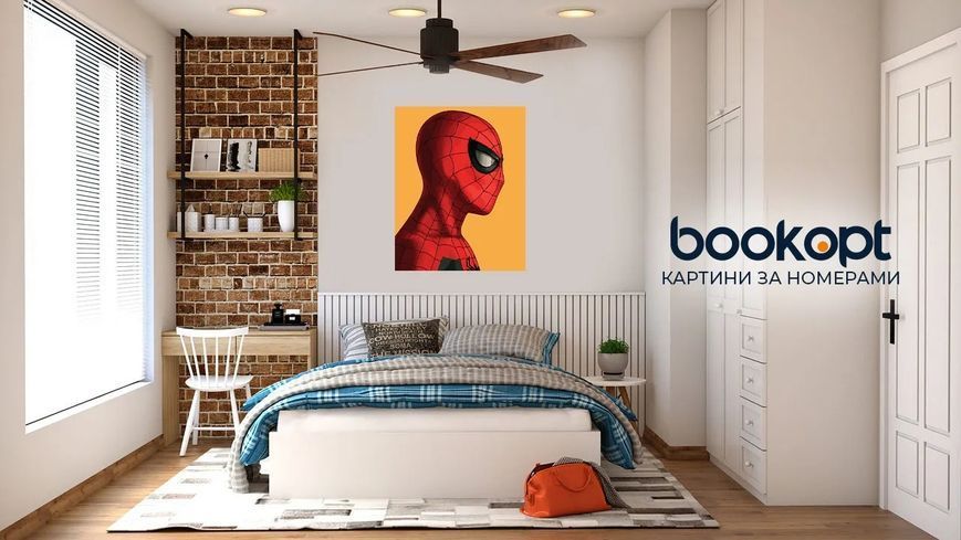 Картина по номерах Bookopt Spider-Man 40х50 (ВК2144) 1011260 фото