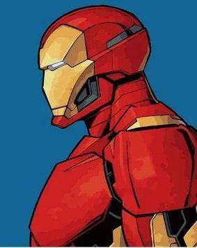 Картина по номерах Bookopt Iron Man 40х50 (ВК2145) 1011261 фото