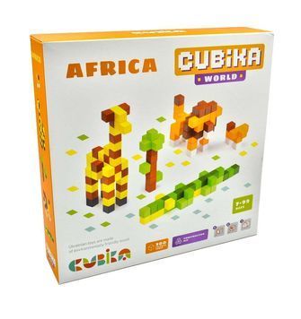 Дерев'яний конструктор Cubika World Африка 15306 173944 фото