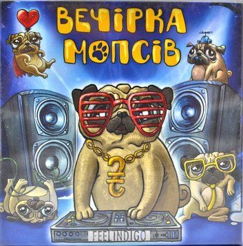 Гра настільна Вечірка мопсів IM16001 171678 фото