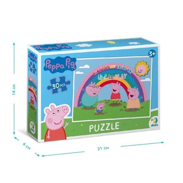 Пазл Dodo Peppa Pig Час гратися 200303 (30 елементів) 1015534 фото