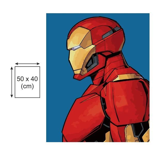 Картина по номерах Bookopt Iron Man 40х50 (ВК2145) 1011261 фото