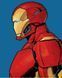 Картина по номерах Bookopt Iron Man 40х50 (ВК2145) 1011261 фото 1
