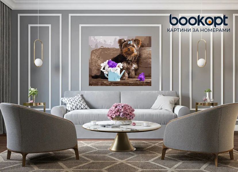 Картина по номерах Bookopt Малюк йорк 40х50 (ВК2070) 1011165 фото
