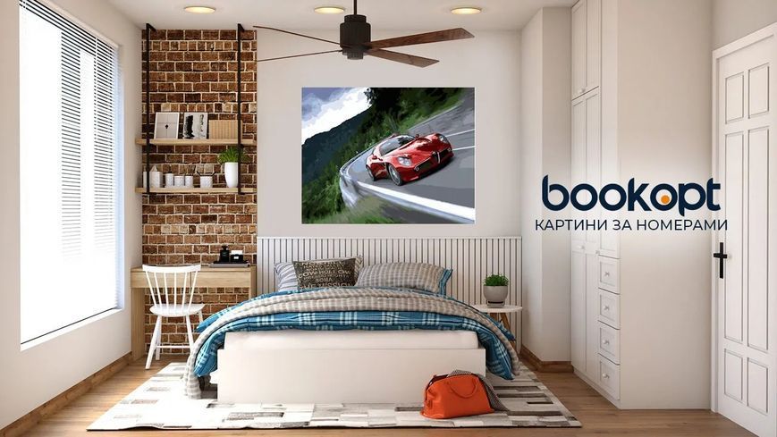Картина по номерах Bookopt На швидкості 40х50 (ВК2092) 1011195 фото