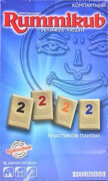 Гра настільна Rummikub (пластикові плитки) FI9500 171677 фото