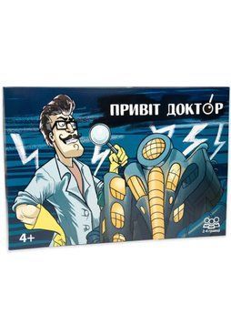 Настільна гра Strateg Привіт доктор бродилка українською мовою (30779) 1021470 фото