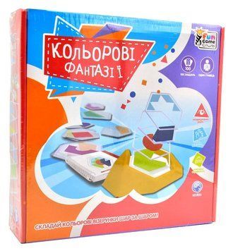 Розвиваюча гра Fun Game Кольорові фантазії (UKВ-В 0041) 1006146 фото