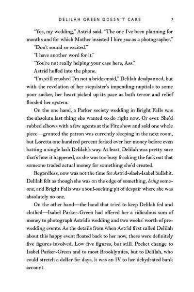Delilah Green Doesn't Care. Bright Falls. Book 1 1029611 фото