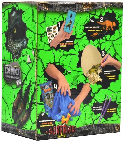 Набір креативної творчості Dino Paleontology EGG 4в1 1017295 фото