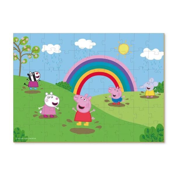 Пазл Dodo Peppa Pig Дощові розваги 200330 (60 елементів) 1015535 фото