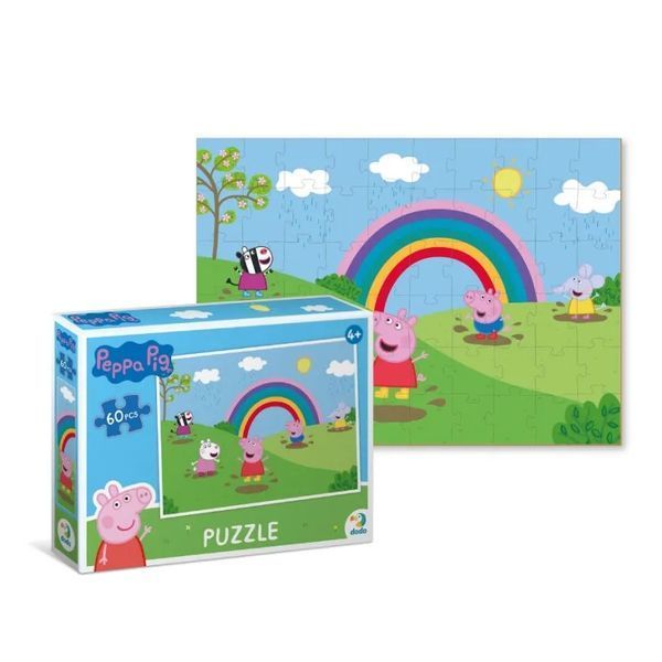 Пазл Dodo Peppa Pig Дощові розваги 200330 (60 елементів) 1015535 фото