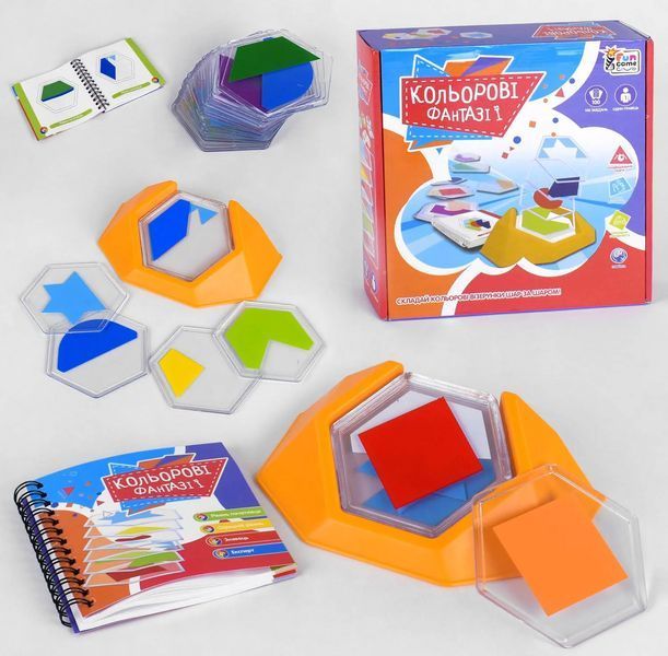 Розвиваюча гра Fun Game Кольорові фантазії (UKВ-В 0041) 1006146 фото