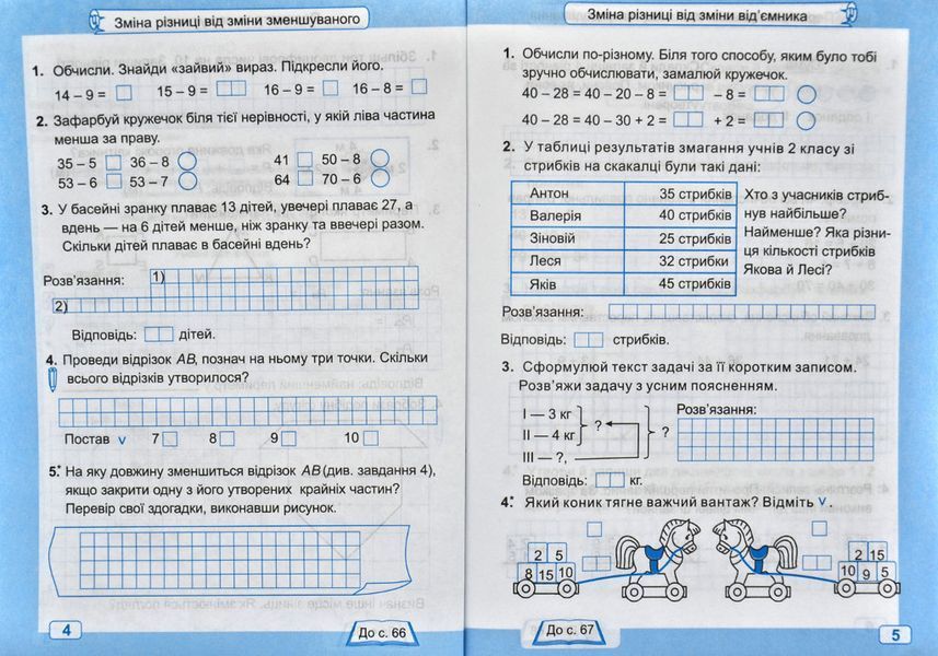 НУШ Математика. Робочий зошит. 2 клас. Частина 2 (до А. Заїки) 169063 фото