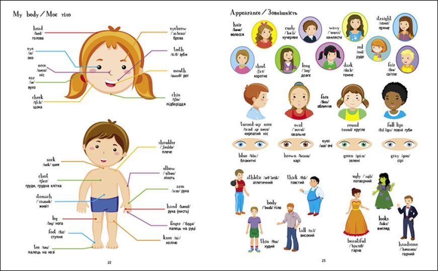 English for kids: Книжка англійських слів у малюнках 1019663 фото
