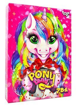 Креативна творчість PONY LAND 7В1 (українською мовою) 1005067 фото