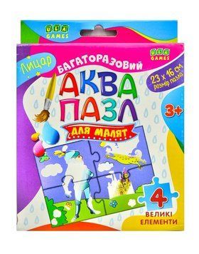 Аквапазл для малят &ndash; Лицар ULA-Games 1001783 фото