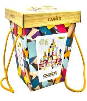 Дерев'яний конструктор Cubika 2 (50 елементів) 15191 173951 фото