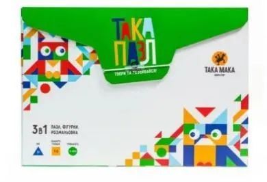 Така Пазл 3 в 1 Курочка 1012709 фото