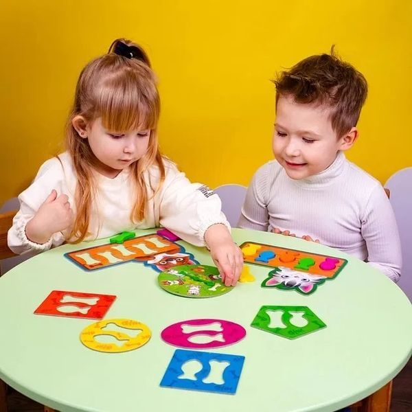 Гра-сортер Vladi Toys Нагодуй пухнастиків (ZB2002-07) 1018500 фото