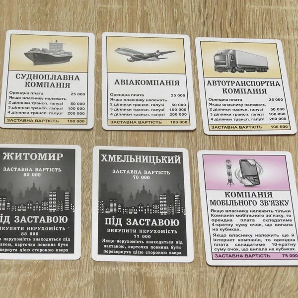 Монополія Україна Artos Games Настільна грa 1001577 фото