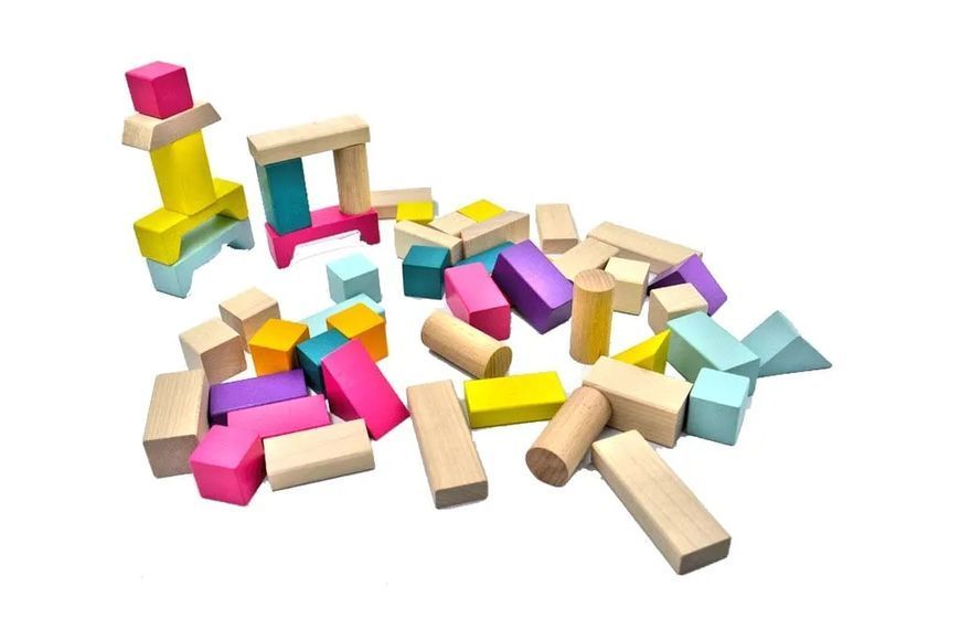 Дерев'яний конструктор Cubika 2 (50 елементів) 15191 173951 фото