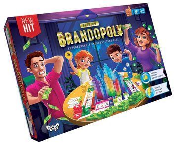 Настільна гра Danko Toys Brandopoly Premium (G-BrP-01-01) 1014389 фото