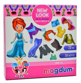 Гра магнітна настільна Лялька з одягом New Look (ML4031-14) 1005887 фото