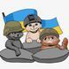 Розпис по номерах Ідейка Пухнаста оборона 30х30 (KHO4389) 1019188 фото 1
