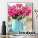 Картина по номерах Bookopt Троянди в блакитній вазі 40х50 (ВК1275) 1004789 фото 11
