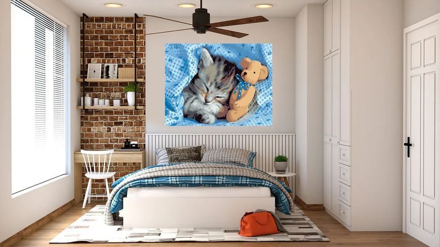 Картина по номерах Bookopt Солодкий малюк 40х50 (BK2249) 1011463 фото