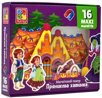 Гра настільна Магнітний театр. Пряниковий будинок (VT3206-54) 1019404 фото
