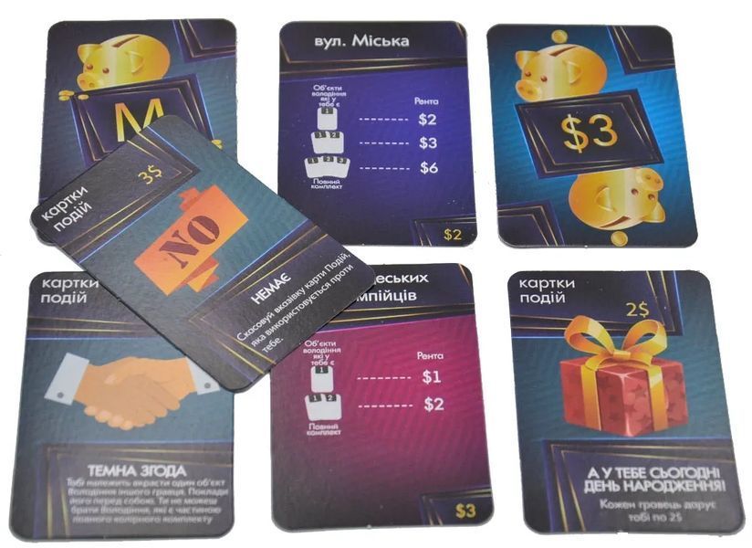 Настільна гра Mono велика (українська) (30810) Strateg 1003719 фото
