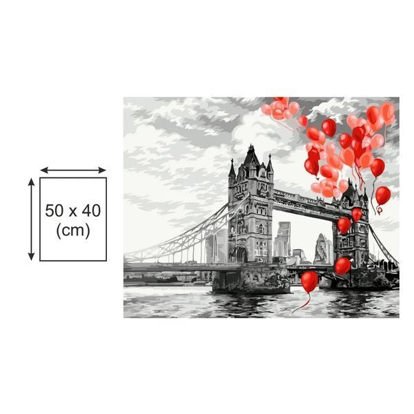Картина по номерах Bookopt Яскравий акцент 40х50 (ВК2165) 1011289 фото