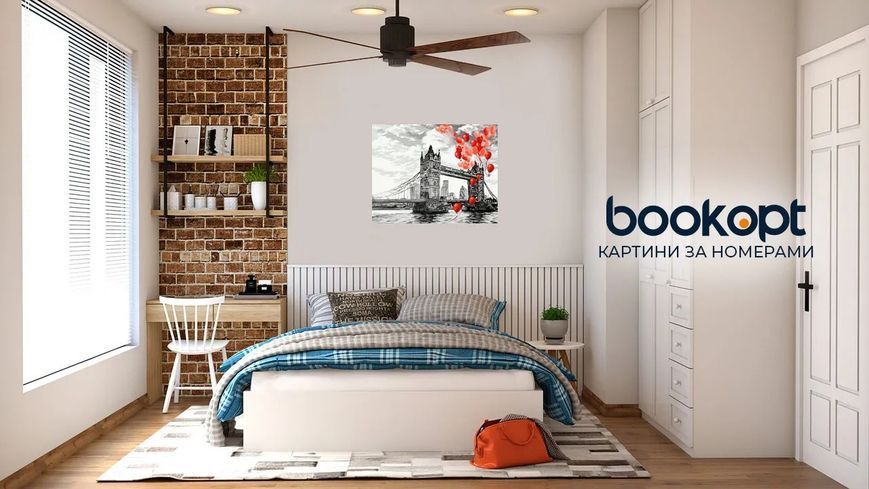 Картина по номерах Bookopt Яскравий акцент 40х50 (ВК2165) 1011289 фото