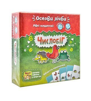Числобіг. Настільна гра в коробці (11х11) УКР003 173668 фото