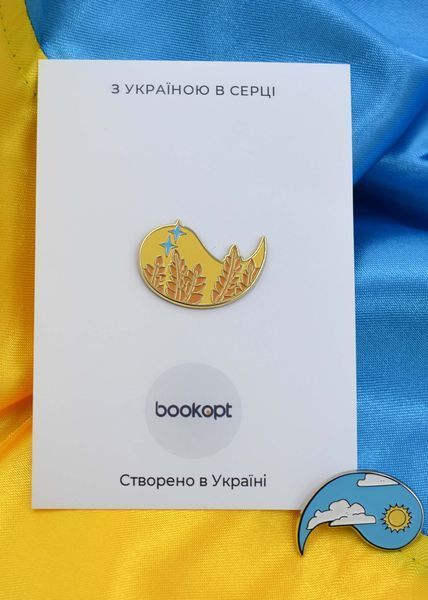 Пін (значок) Bookopt Ніч 1023087 фото