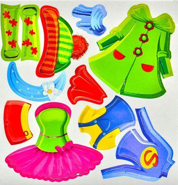 Магнітна гра-одягалка Модниці Vladi Toys 1003169 фото