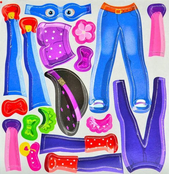 Магнітна гра-одягалка Модниці Vladi Toys 1003169 фото
