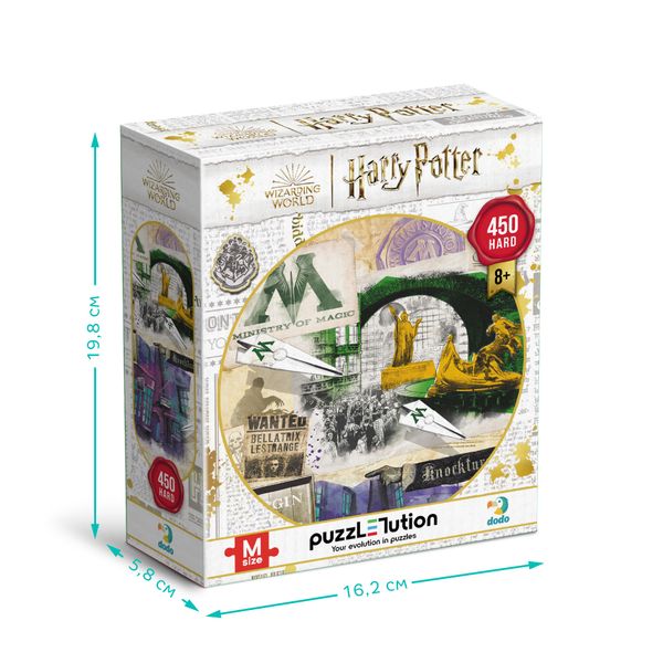 Пазл Dodo Harry Potter. Міністерство магії та Алея Ноктерн. 450 елементів Hard-M 1023857 фото