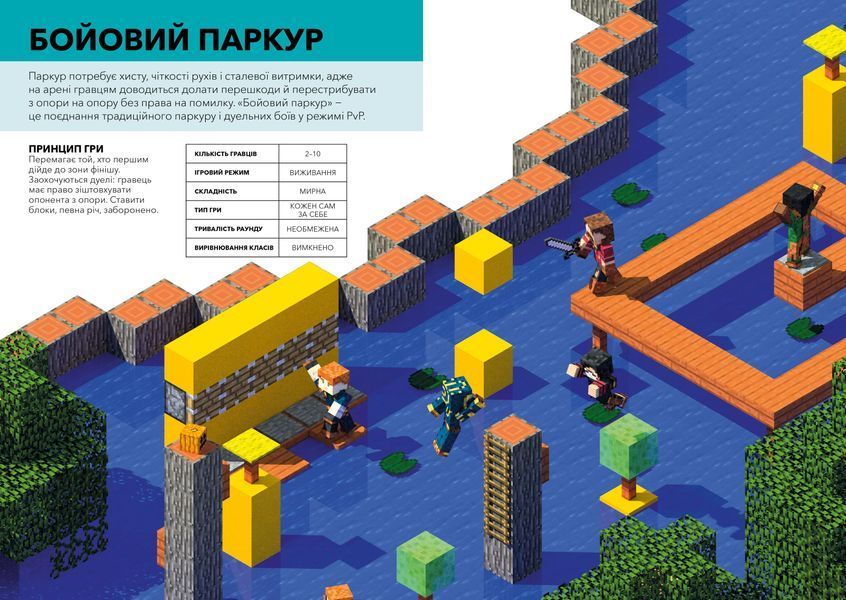 MINECRAFT Довідник мініігор у режимі PvP 1005044 фото